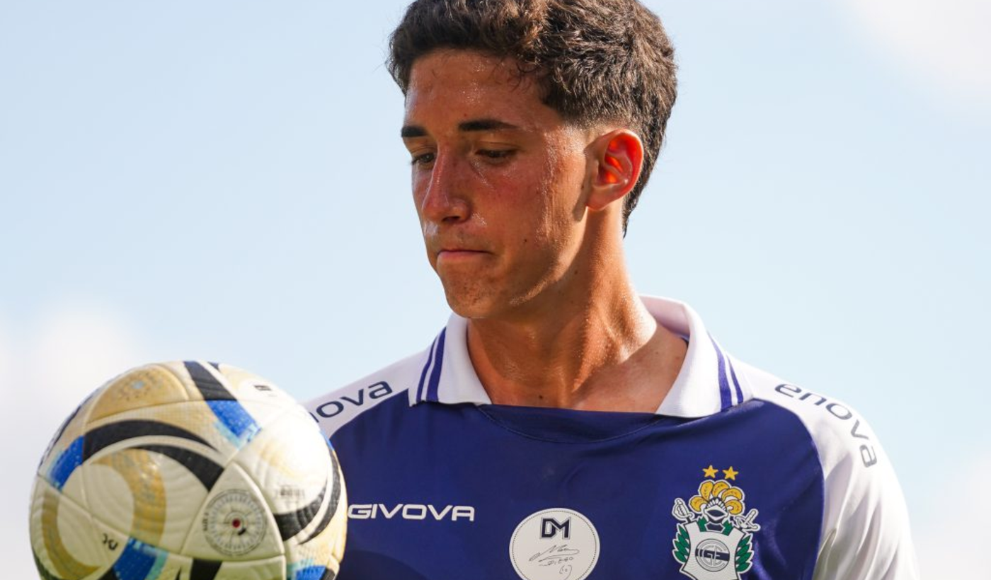 Nicolás Barros Schelotto Gimnasia pelota