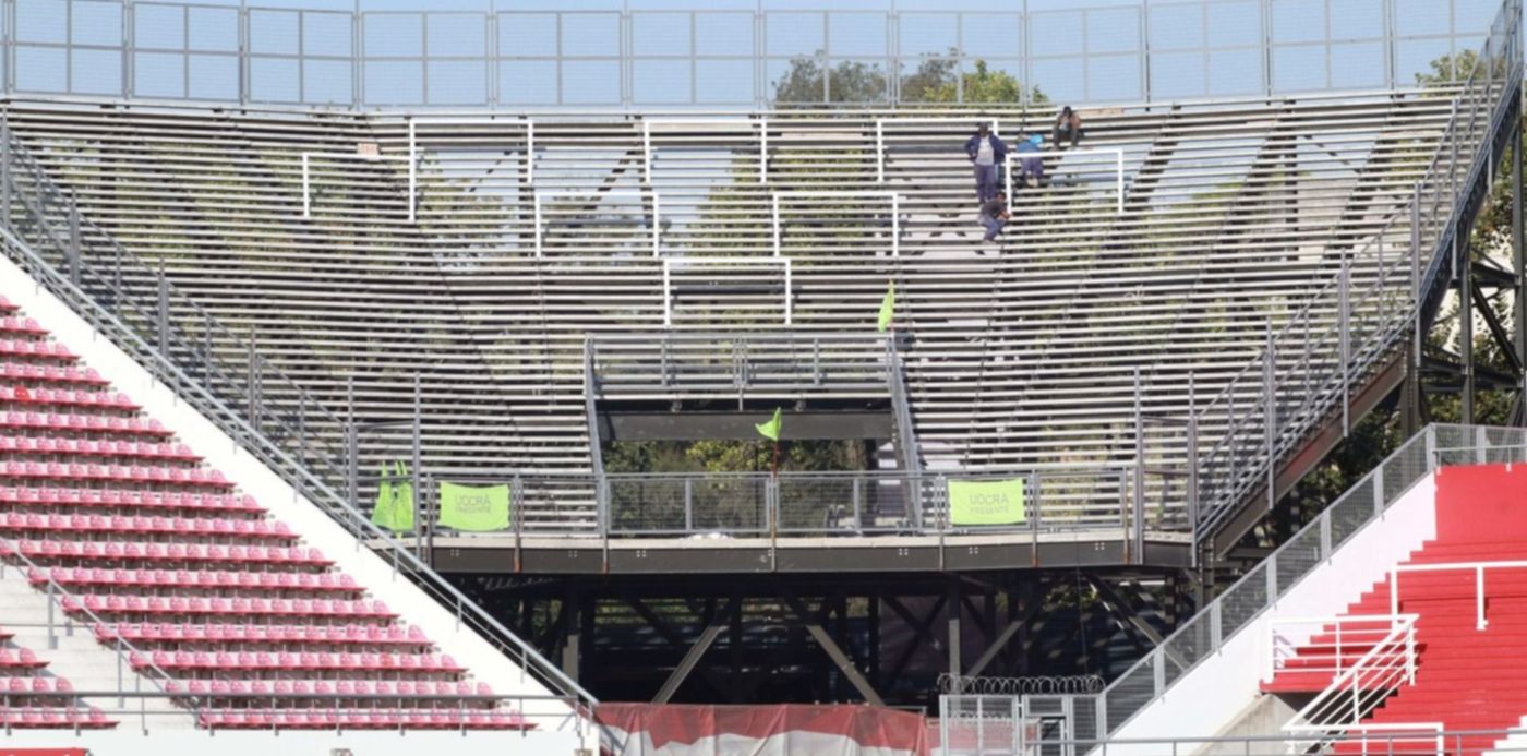 Estadio UNO habilitan el codo