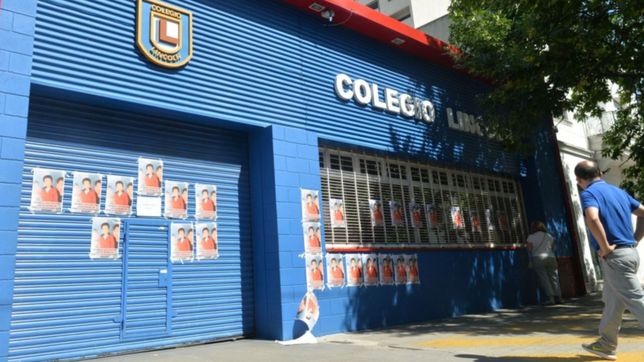 cintas negras y el recuerdo de lucas: asi empezaron las clases en el colegio lincoln