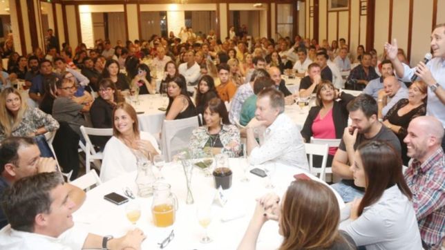 garro junto a los fiscales de la zona norte y mando un mensaje de unidad hacia cambiemos