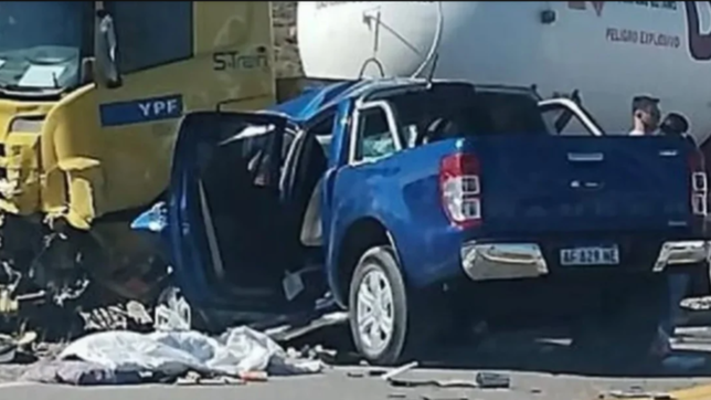 tragedia en la ruta: dos nenas murieron en el choque de un camion y una camioneta