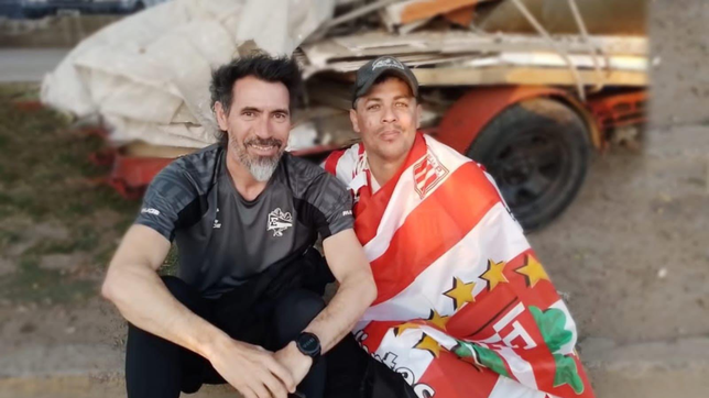 dominguez y enzo perez dijeron presentes en la peregrinacion a lujan