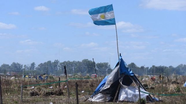 denuncian un nuevo intento de toma de tierras en la plata