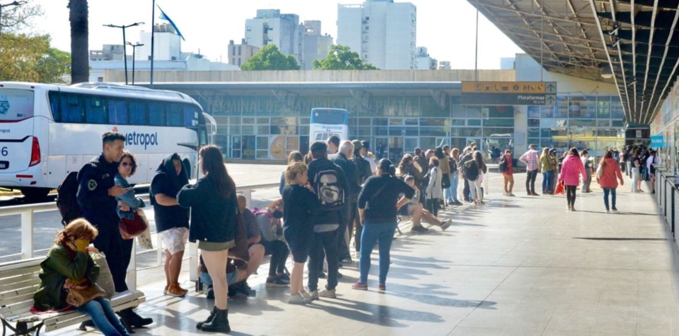 Terminal de micros de La Plata
