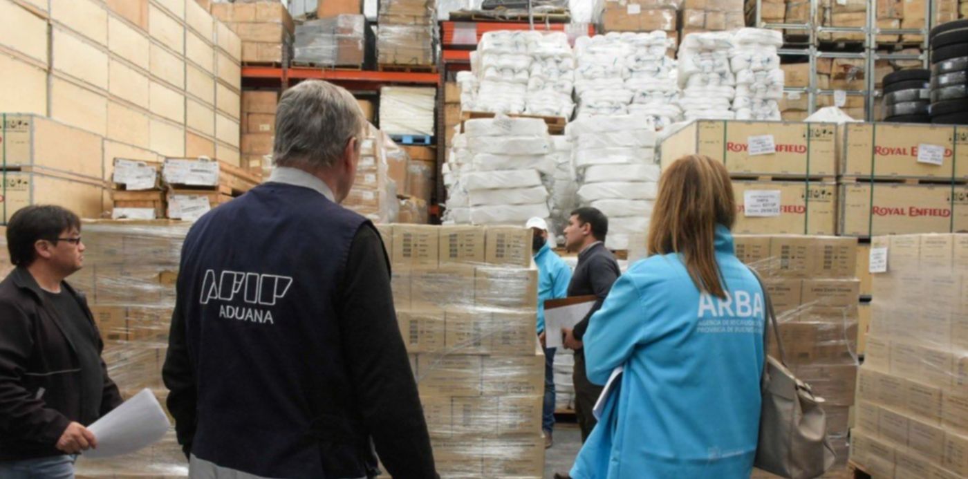 Operativo de ARBA en Zona Franca