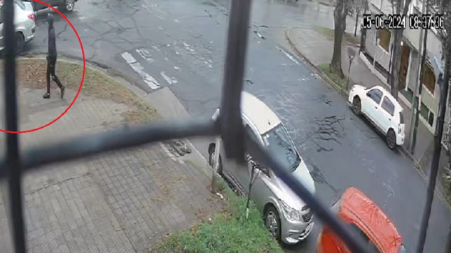 dejo la puerta abierta de su auto por menos de un minuto y se lo robaron