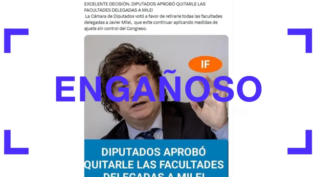la camara de diputados no voto eliminar las facultades delegadas por el congreso al gobierno, si decretos