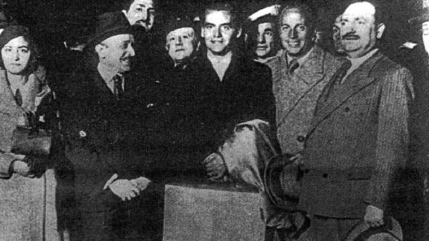 Lorca llegó a Argentina en octubre de 1933. 