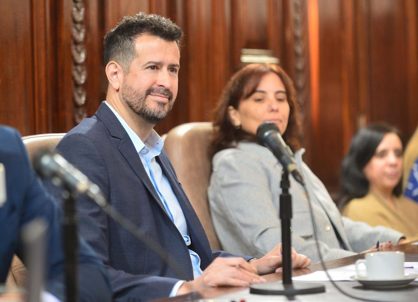 El titular del Concejo Deliberante platense, Marcelo Galland.
