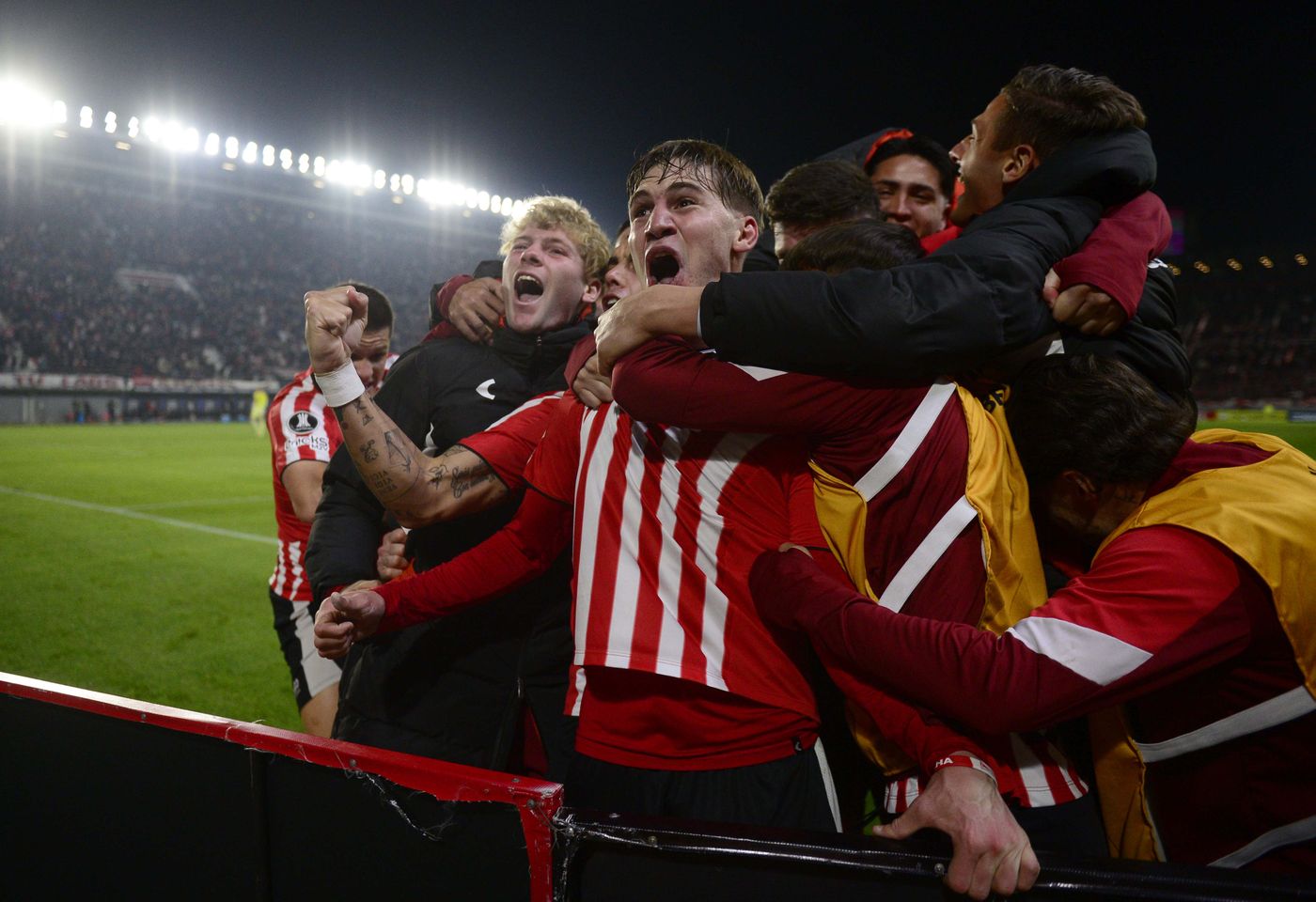 Estudiantes Independiente Medellín Amondarain gol