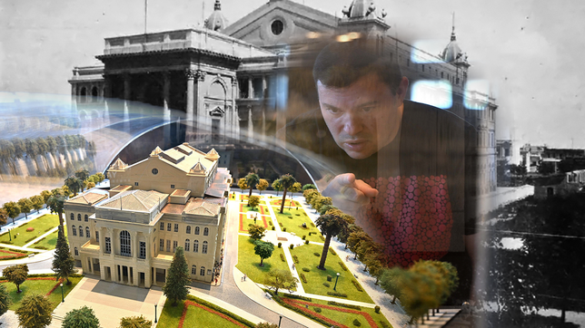 el secreto que guarda la maqueta del teatro argentino, la historia de su creador y el sueno de replicar la catedral