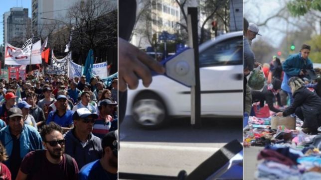 las polemicas del codigo de convivencia: marchas, limpiavidrios y venta ambulante