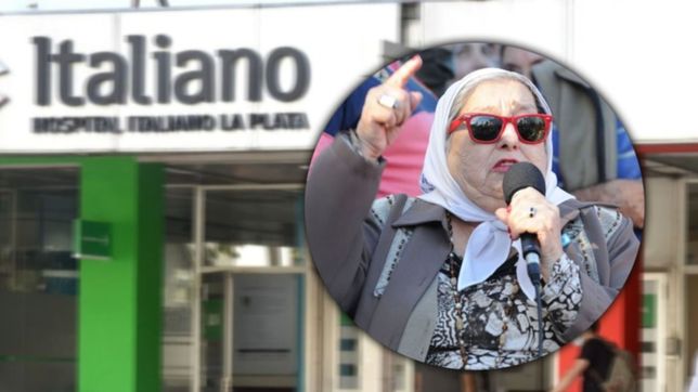 ¿como sigue la salud de hebe de bonafini, internada en el hospital italiano?