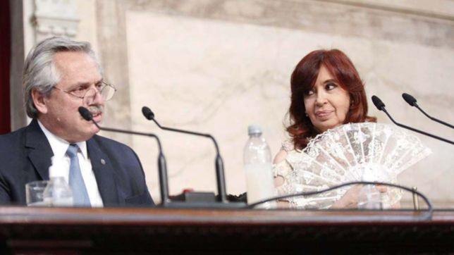 el presidente salio a repudiar los discursos de odio contra cristina y florencia kirchner