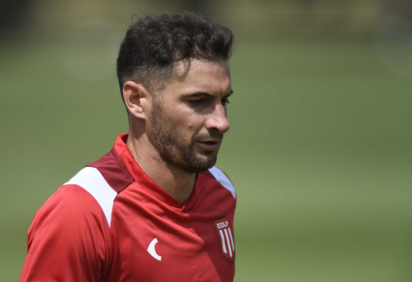 Estudiantes entrenamiento pretemporada Alario