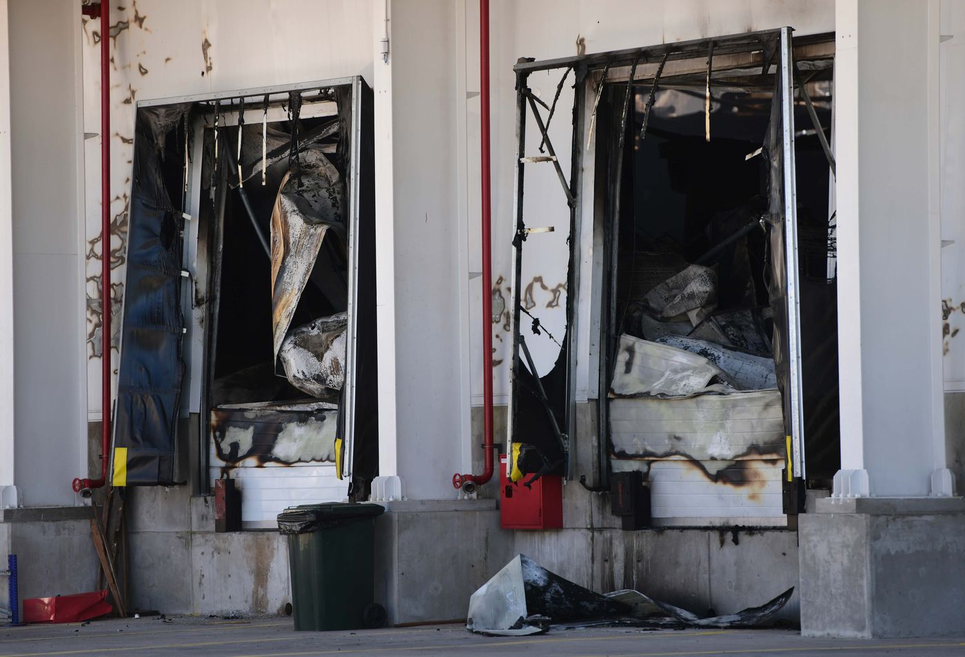El incendio destruy&oacute; las instalaciones del Frigor&iacute;fico Gorina y parte de los trabajadores fueron reubicados