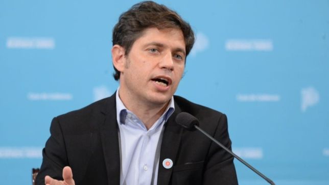 kicillof acuso a patricia bullrich de usar a la policia durante un acto en villa gesell