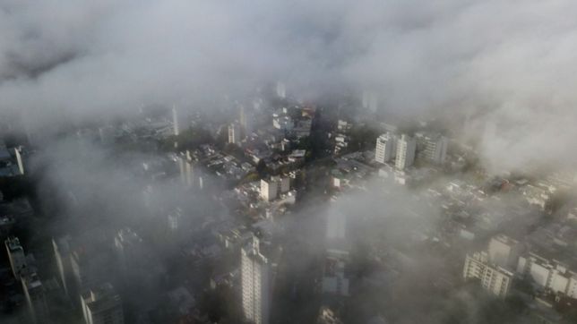 con la vuelta de las neblinas, asi estara el clima durante toda la semana en la plata