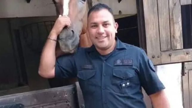 papa se murio: la reaccion del hijo del policia asesinado en palermo tras ver el video