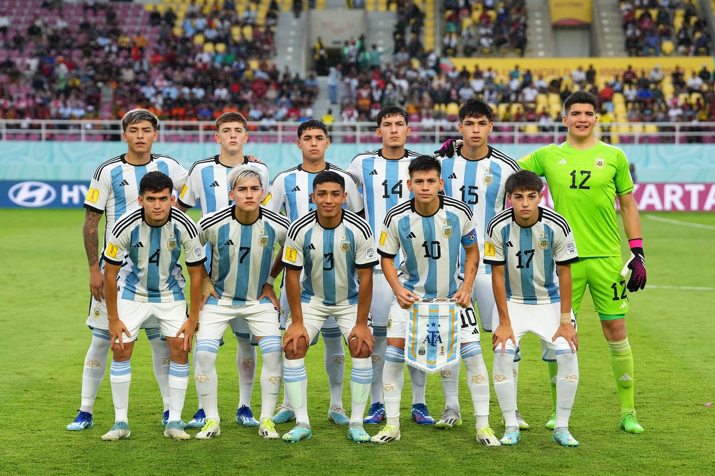 La Selección Argentina Sub 17 de Diego Placente.