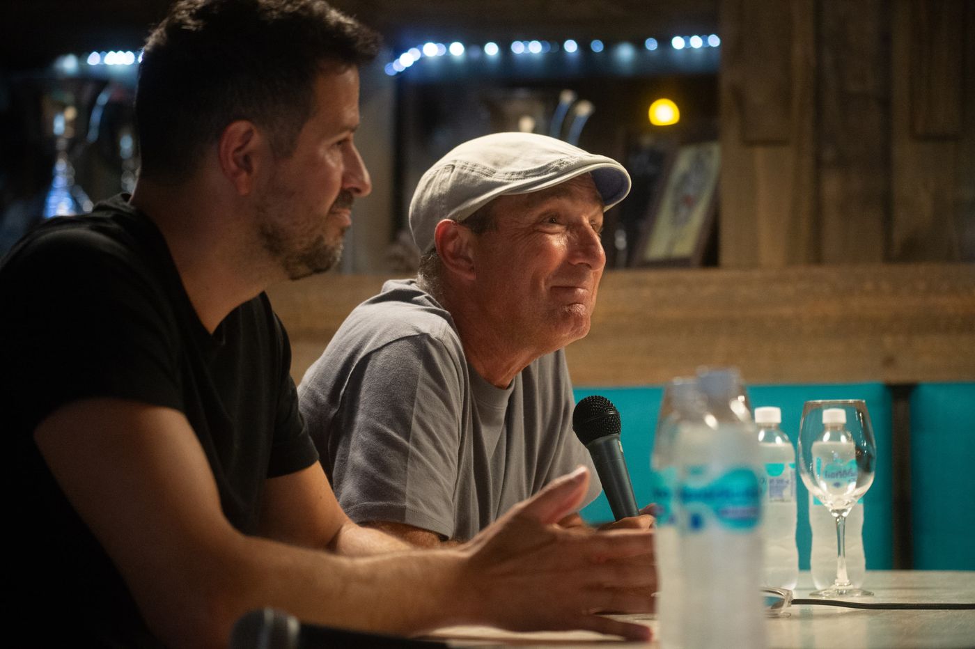 Marcelo Galland junto a Sergio Vigil.