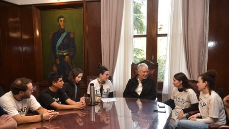 La FULP se reunió con Julio Alak y le presentó una propuesta para abordar problemáticas estudiantiles