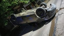 un policia borracho choco, volco y dio 2,11 g/l en el test de alcoholemia un policia borracho choco, volco y dio 2,11 g/l en el test de alcoholemia