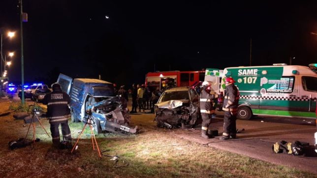 violento accidente en ensenada con varios heridos