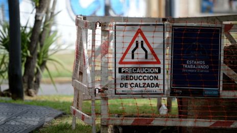 Obras de ABSA trabajos agua