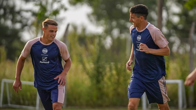 gimnasia prepara una practica de futbol y definio su unico amistoso de pretemporada