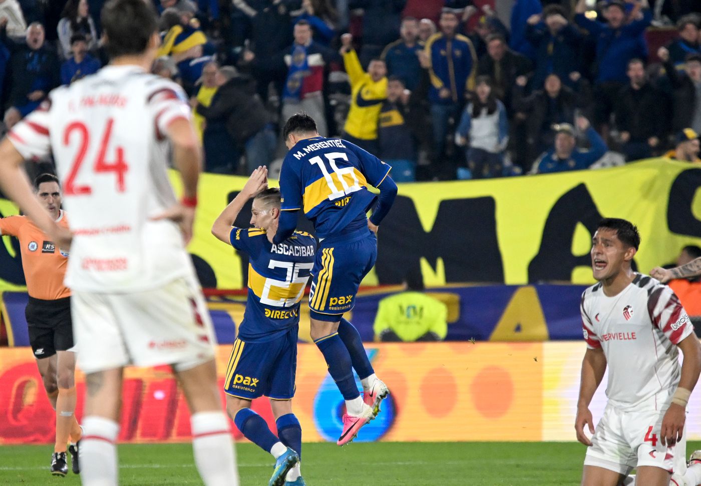 Estudiantes Boca Ascacíbar perdón