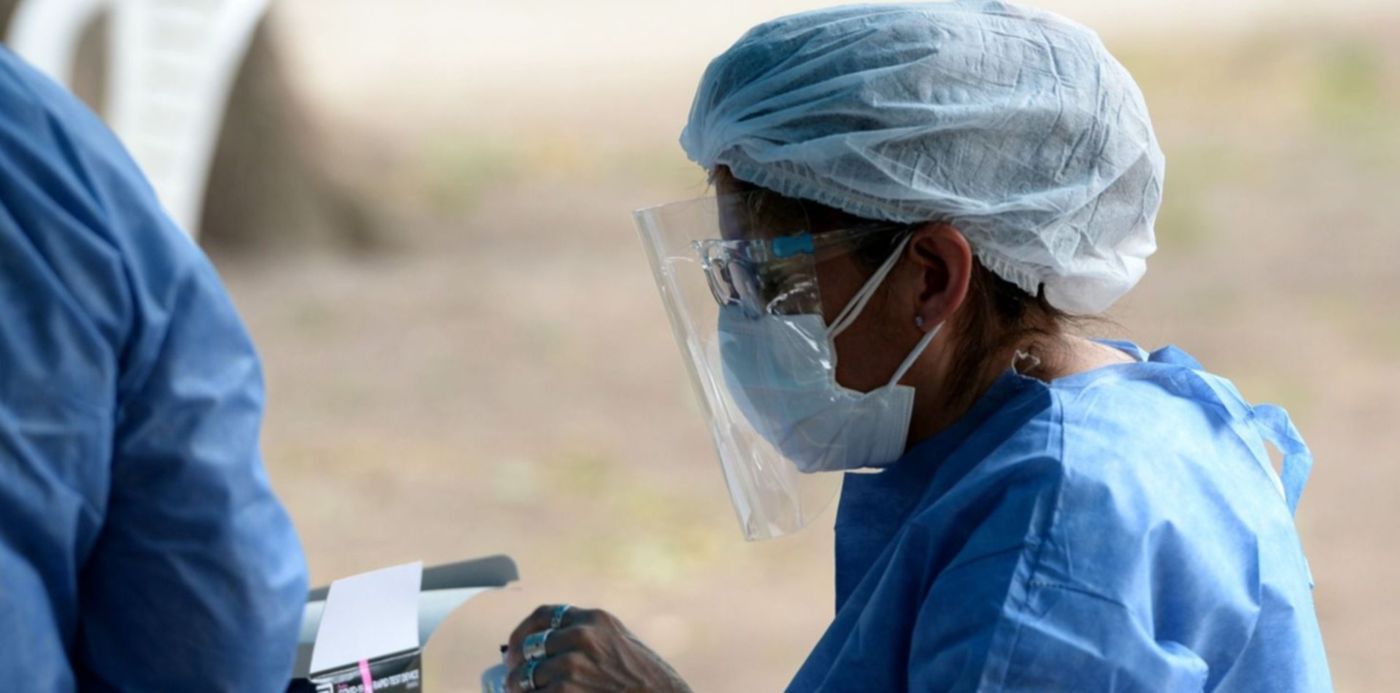 Hisopados en Parque Saavedra