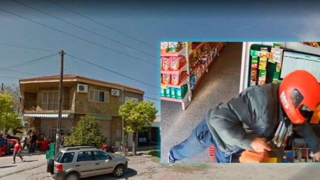video: una cajera de un super en san carlos se salvo porque al ladron no le salio el tiro