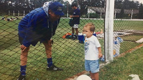 El legado de Timoteo: la historia de su ahijado que empezó a dirigir en un club platense El legado de Timoteo: la historia de su ahijado que empezó a dirigir en un club platense