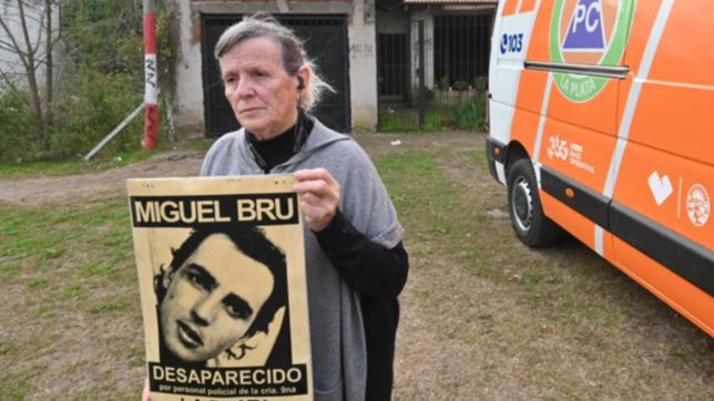 realizan un nuevo rastrillaje en la plata en busca de los restos de miguel bru