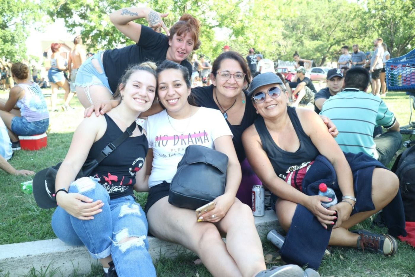 Ricoteros en La Plata Indio Solari Los Fundamentalistas del Aire Acondicionado