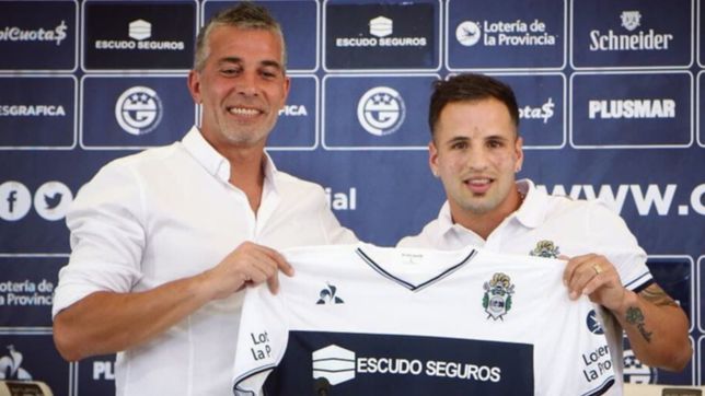 franco mussis se sumo a gimnasia: voy a dejar la vida por esta camiseta