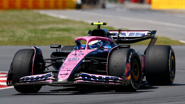 colapinto largo decimo en el gp de canada pero por un error estrategico termino en el puesto 13°