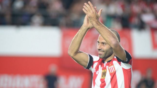 video: con una ovacion, asi fue el impactante recibimiento de estudiantes a javier mascherano en 1 y 57