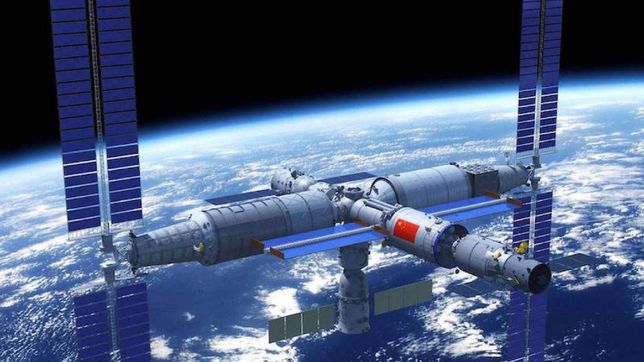 la estacion espacial tiangong podra verse en los cielos de la plata este martes por la noche