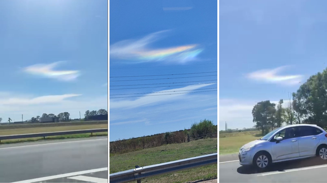 el raro fenomeno climatico que se registro en la plata y sorprendio a todos