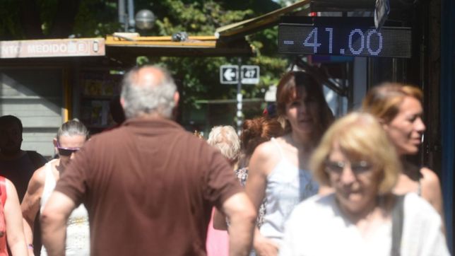 tras los anuncios del gobierno, se derrumbo el dolar y bajo 80 centavos