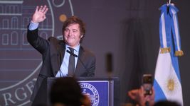 el primer discurso de milei como presidente electo: no hay lugar para la tibieza el primer discurso de milei como presidente electo: no hay lugar para la tibieza