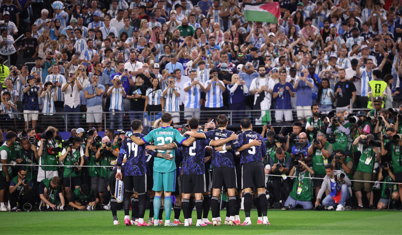 Formación Selección argentina Jordania