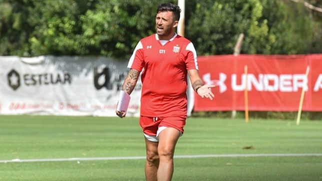 estudiantes: el chino probo el equipo para recibir a patronato y descarto a pellegrini