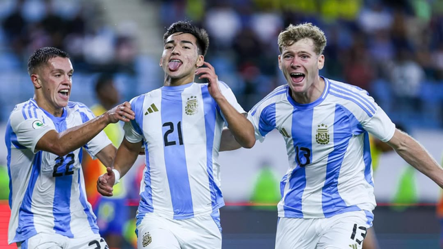 valente pierani volvio de la seleccion argentina y espera su debut en estudiantes