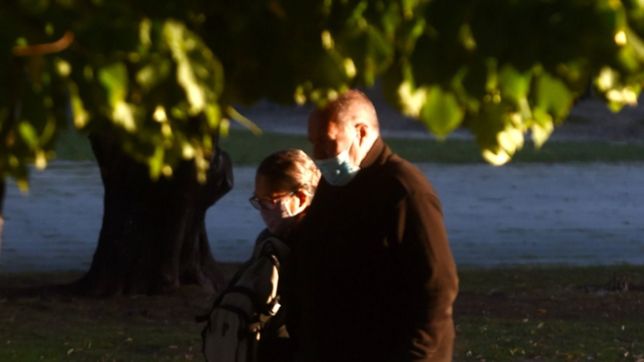 frio y mucho sol en la plata en el arranque de la semana santa