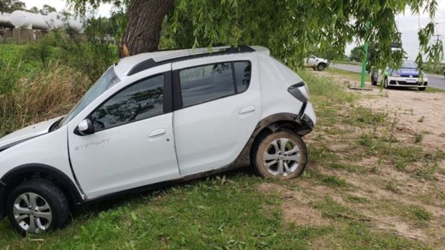 video: un penitenciario causo un grave accidente, abandono a la victima y se dio a la fuga
