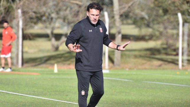 estudiantes volvio a los entrenamientos y milito se pone como objetivo la copa argentina