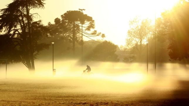 manana de sol y tarde con lluvia a la espera de tormentas en la plata